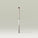 ECO ARTIST 3in1 eye brush with flat brush